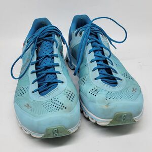 ON Cloudflow Womens Blue/Haze Running Shoes Size US 8.5 EUR 40